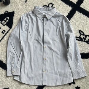 Gently Used Zara Kid’s Striped Elastic Button-Down Shirt